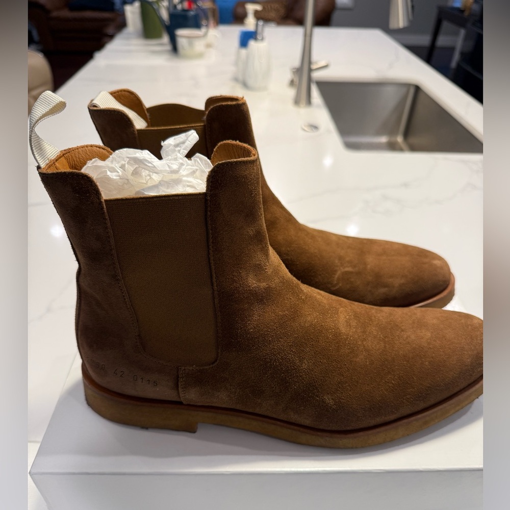 Common Projects Chelsea Suede Boots